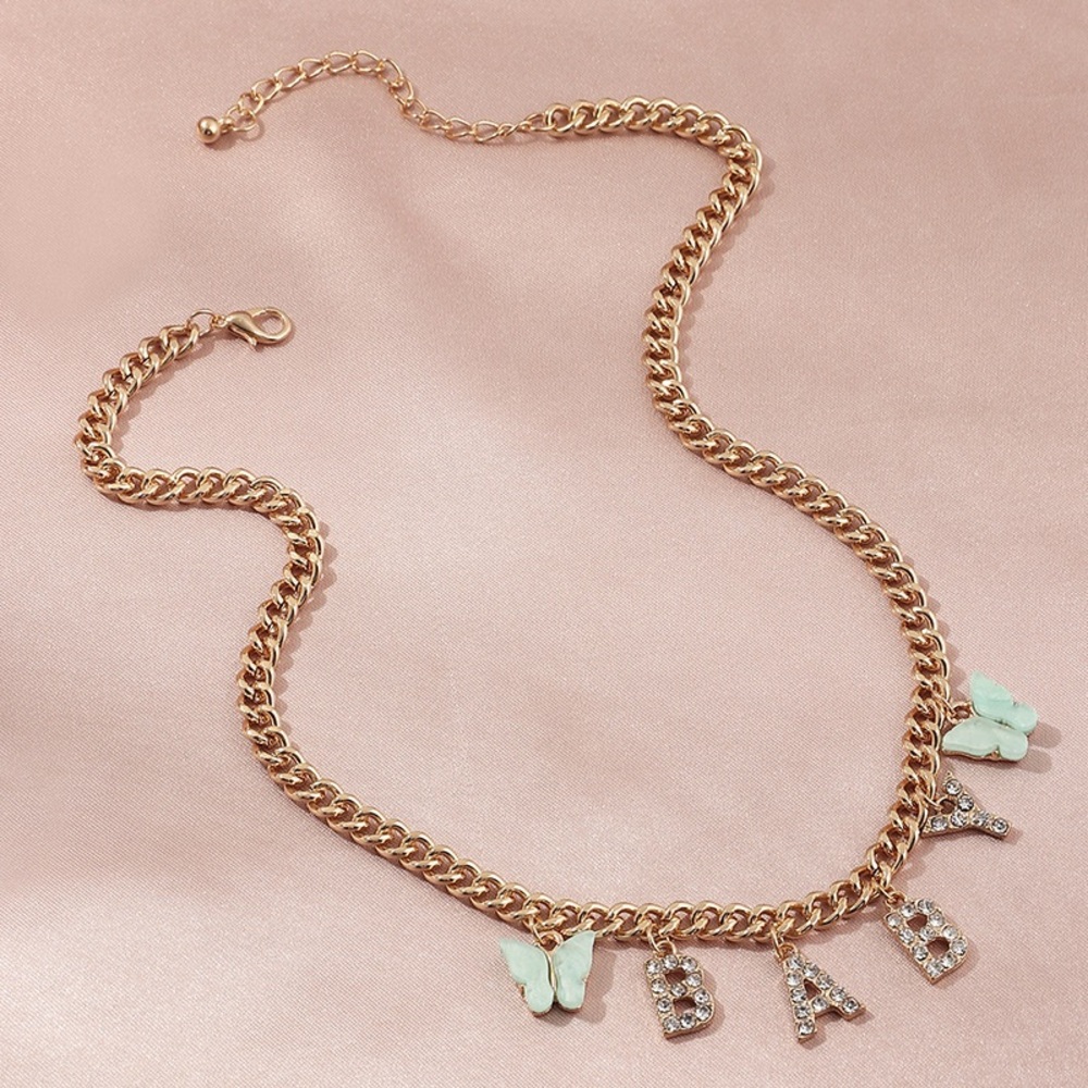Restocked | Baby Butterfly Pendant Necklace - Picture 2 of 2